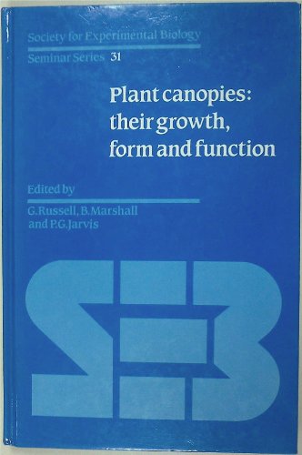 Imagen de archivo de Plant Canopies: Their Growth, Form and Function (Society for Experimental Biology Seminar Series ; 31) a la venta por Katsumi-san Co.
