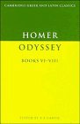 9780521329293: Homer: Odyssey Books VI-VIII