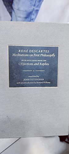 9780521329668: Rene Descartes: Meditations on First Philosophy: With Selections from the Objections and Replies