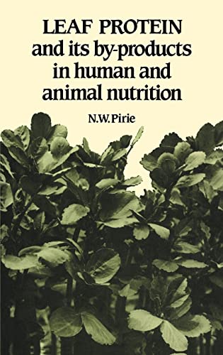 9780521330305: Leaf Protein: And its By-products in Human and Animal Nutrition