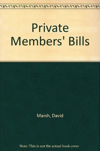 Stock image for Private Members' Bills for sale by Gareth Roberts