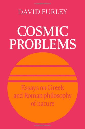 9780521333306: Cosmic Problems: Essays on Greek and Roman Philosophy of Nature