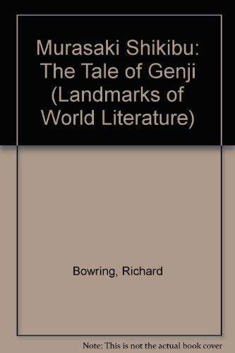 Stock image for Murasaki Shikibu: The Tale of Genji (Landmarks of World Literature) for sale by HPB-Red