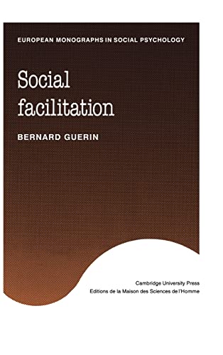 9780521333580: Social Facilitation (European Monographs in Social Psychology)