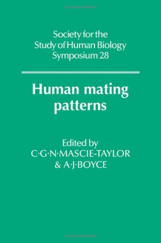 9780521334327: Human Mating Patterns (Society for the Study of Human Biology Symposium Series, Series Number 28)