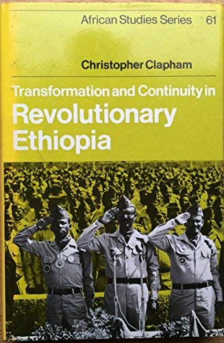 Beispielbild fr Transformation and Continuity in Revolutionary Ethiopia zum Verkauf von Better World Books
