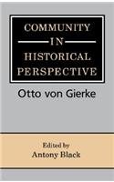 9780521334877: Community in Historical Perspective