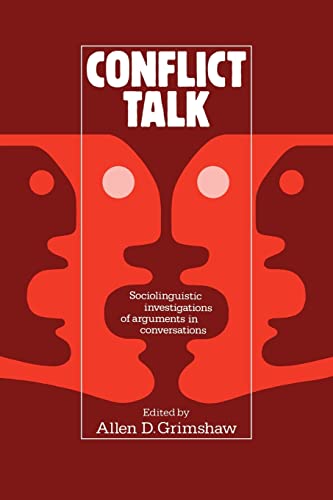 Imagen de archivo de Conflict Talk: Sociolinguistic Investigations of Arguments in Conversations a la venta por HPB-Red