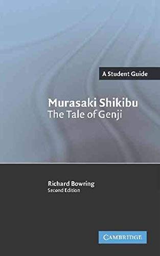 Beispielbild fr Murasaki Shikibu: The Tale of Genji (Landmarks of World Literature) zum Verkauf von Books From California