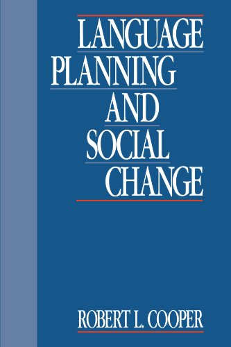 9780521336413: Language Planning and Social Change