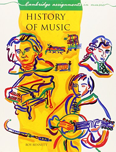 Imagen de archivo de History of Music (Cambridge Assignments in Music) a la venta por SecondSale