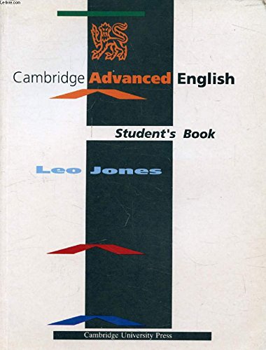 Stock image for Cambridge Advanced English Student's book for sale by WorldofBooks