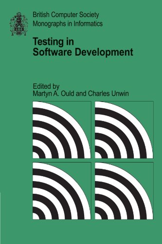 Imagen de archivo de Testing in Software Development (British Computer Society Monographs in Informatics) a la venta por Wonder Book