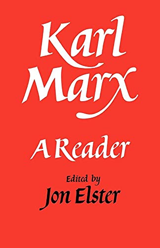 Stock image for Karl Marx: A Reader for sale by ThriftBooks-Dallas