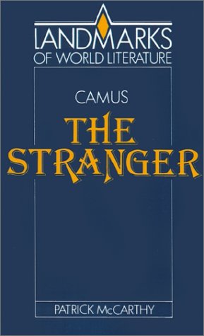 Imagen de archivo de Camus : The Stranger (Landmarks of World Literature Ser.) a la venta por SuzyQBooks