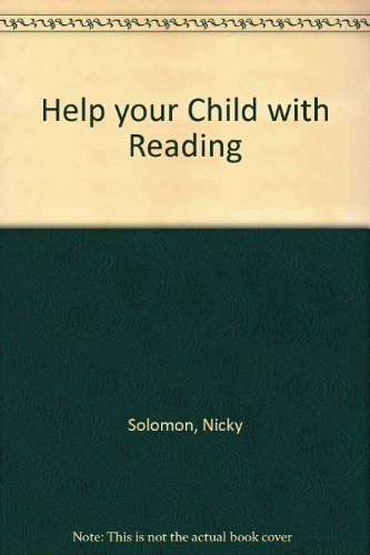 Help your Child with Reading (9780521338561) by Solomon, Nicky