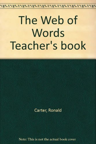Imagen de archivo de The Web of Words Teacher's Book a la venta por Better World Books: West