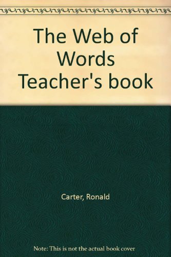 Stock image for The Web of Words Teacher's Book for sale by Better World Books: West