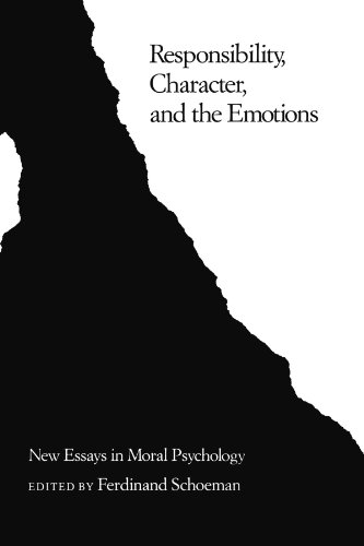 Imagen de archivo de Responsibility, Character, and the Emotions : New Essays in Moral Psychology a la venta por Better World Books