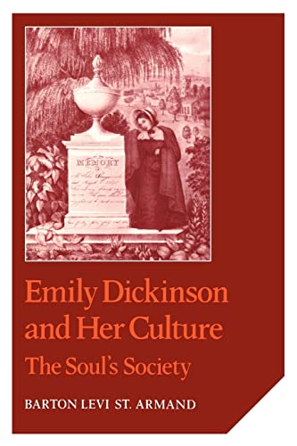 Stock image for Emily Dickinson and Her Culture: The Soul's Society for sale by Chiron Media