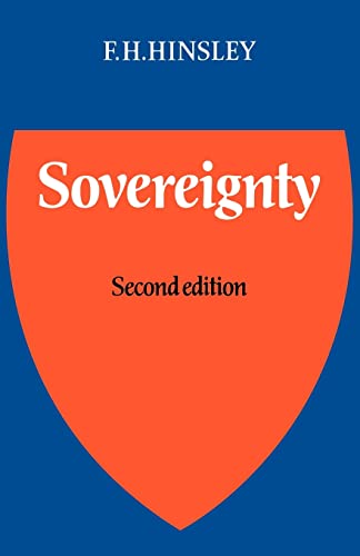 Beispielbild fr Sovereignty zum Verkauf von Better World Books