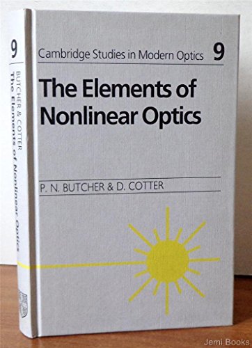 Stock image for The Elements of Nonlinear Optics for sale by Better World Books: West