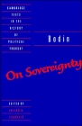 Imagen de archivo de Bodin: On Sovereignty (Cambridge Texts in the History of Political Thought) a la venta por Plantin Books