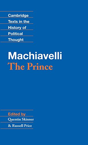 Imagen de archivo de Machiavelli: The Prince (Cambridge Texts in the History of Political Thought) a la venta por HPB Inc.