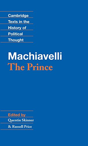 Stock image for Machiavelli: The Prince (Cambridge Texts in the History of Political Thought) for sale by HPB Inc.