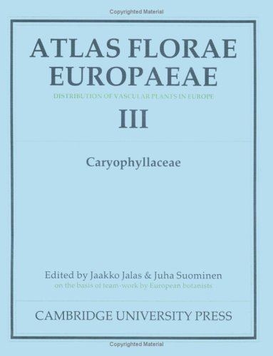 9780521342728: Atlas Florae Europaeae: Volume 3: Distribution of Vascular Plants in Europe