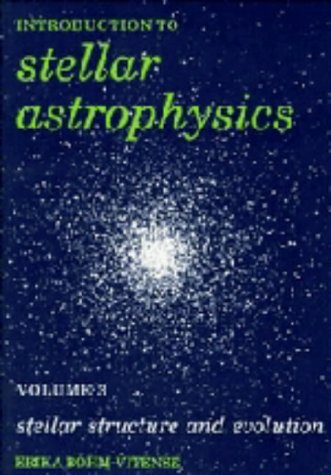 9780521344043: Introduction to Stellar Astrophysics: Volume 3