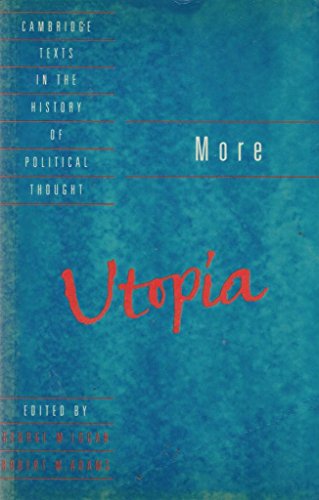 Imagen de archivo de More: Utopia (Cambridge Texts in the History of Political Thought) a la venta por Wonder Book