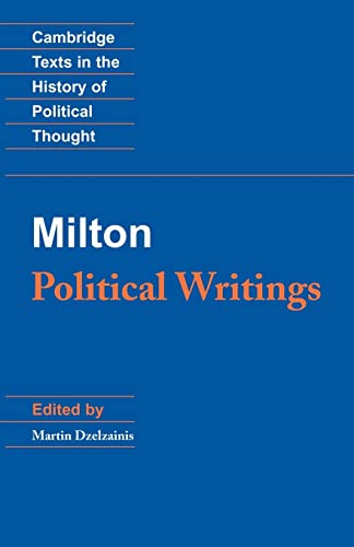 Milton: Political Writings (Cambridge Texts in the History of Political Thought) - Milton, John