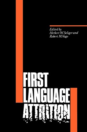 9780521348836: First Language Attrition
