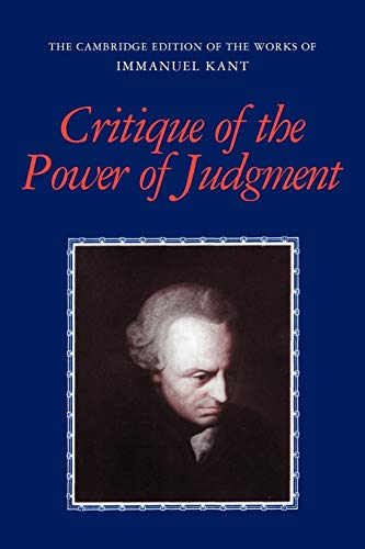 9780521348928: Critique of the Power of Judgment Paperback (The Cambridge Edition of the Works of Immanuel Kant)