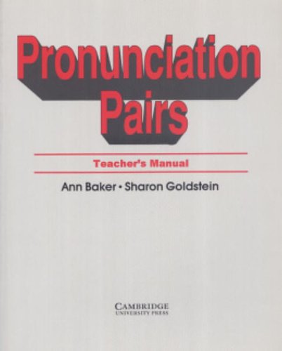 Beispielbild fr Pronunciation Pairs : An Introductory Course for Students of English zum Verkauf von Better World Books