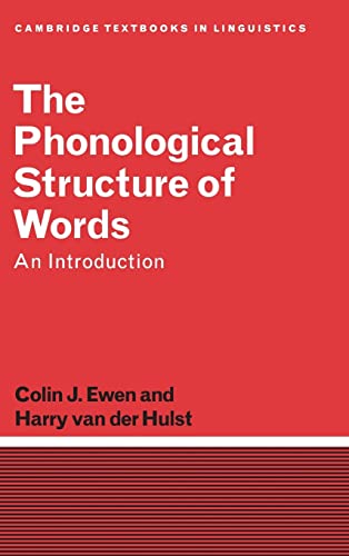 Stock image for The Phonological Structure of Words: An Introduction (Cambridge Textbooks in Linguistics) for sale by Prior Books Ltd