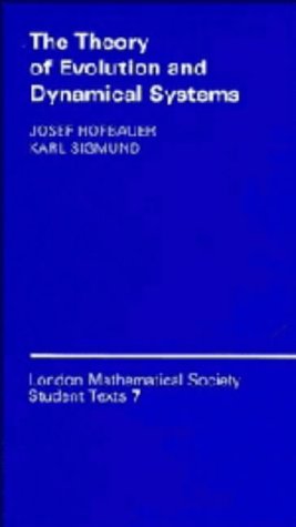 9780521352888: The Theory of Evolution and Dynamical Systems: Mathematical Aspects of Selection (London Mathematical Society Student Texts, Series Number 7)
