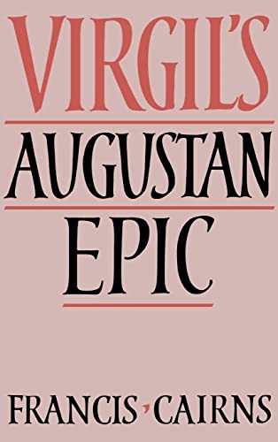 9780521353588: Virgil's Augustan Epic Hardback