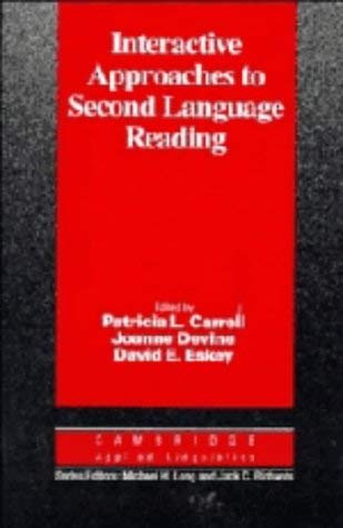 Stock image for Interactive Approaches to Second Language Reading for sale by Better World Books