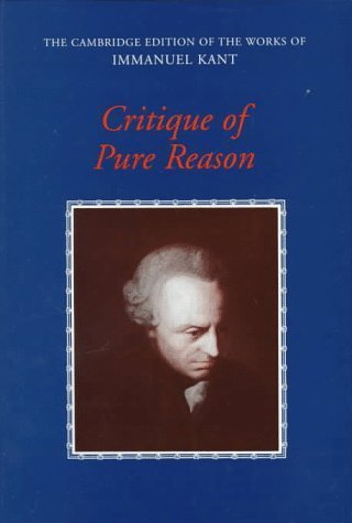 9780521354028: Critique of Pure Reason (The Cambridge Edition of the Works of Immanuel Kant)