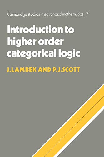 9780521356534: Introduction to Higher-Order Categorical Logic