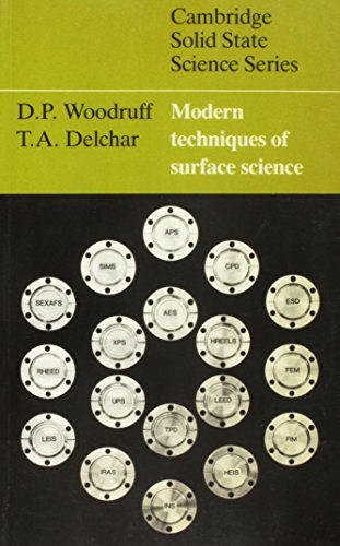 9780521357197: Modern Techniques of Surface Science