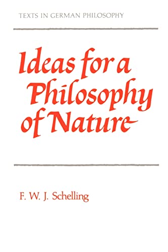 Beispielbild fr Ideas for a Philosophy of Nature: As Introduction to the Study of This Science 1797 zum Verkauf von Chiron Media