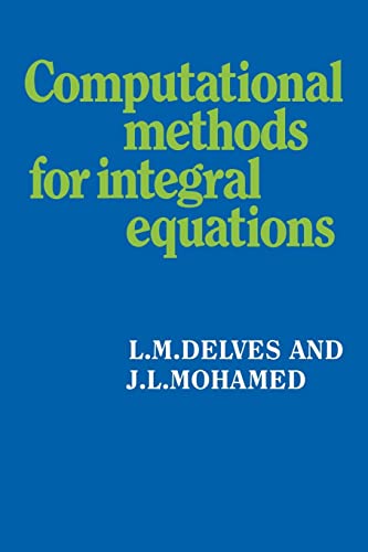 Imagen de archivo de Computational Methods for Integral Equations a la venta por Chiron Media