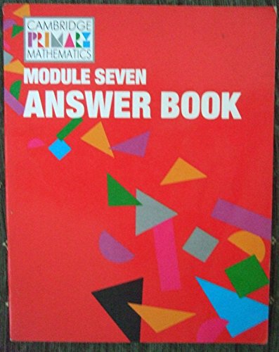 Imagen de archivo de Module 7 Answer book a la venta por MusicMagpie