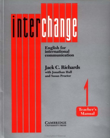 9780521359894: Interchange 1 Teacher's manual: English for International Communication