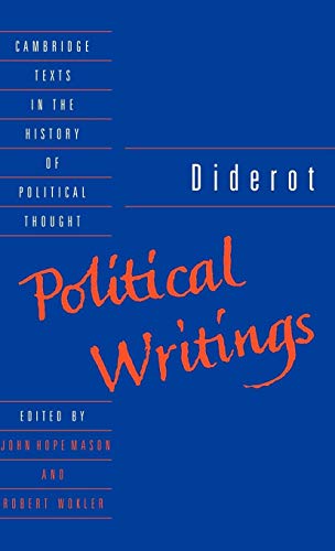 Beispielbild fr Diderot: Political Writings (Cambridge Texts in the History of Po zum Verkauf von Hawking Books