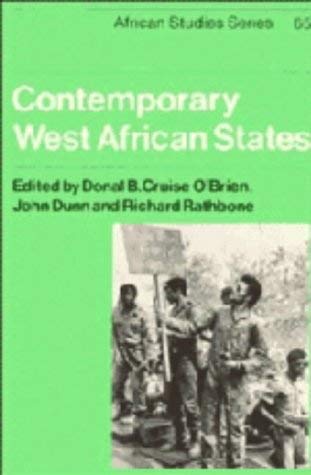 Stock image for Contemporary West African States (African Studies, Series Number 65) for sale by The Maryland Book Bank