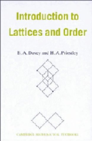 Immagine dell'editore per Introduction to Lattices and Order venduto da Barnaby